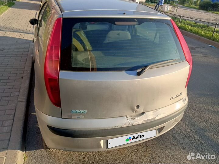 FIAT Punto 1.2 МТ, 2000, битый, 230 000 км