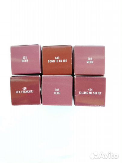 MAC Губная помада # 426, 414, 649, 608