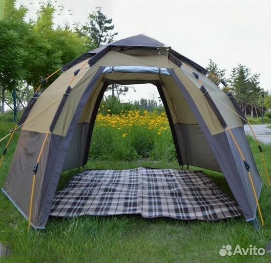 Палатка туристическая 4 местная автоматическая