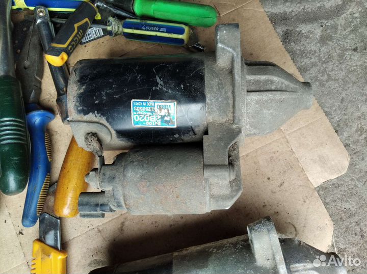 Стартер для hyundai Elantra Solaris