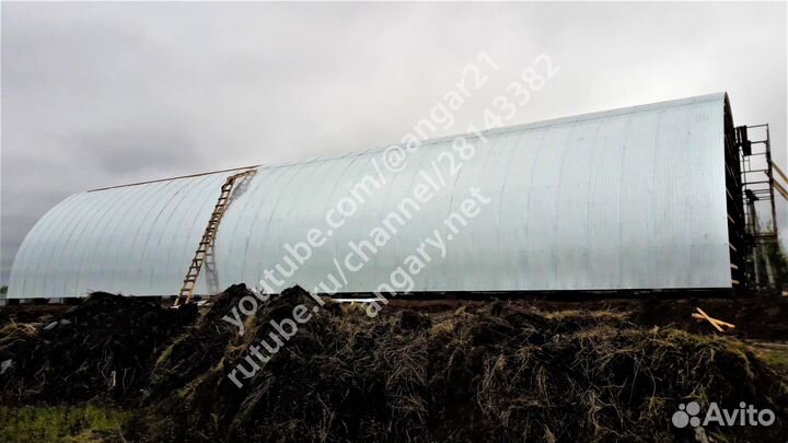 Ангар под ключ 897 м2