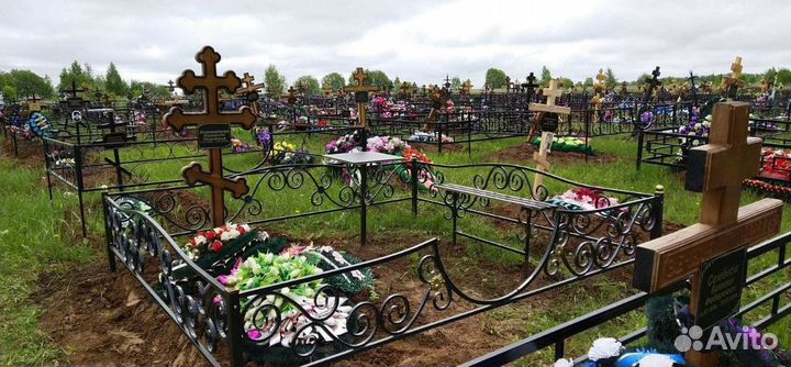 Ограда на могилу