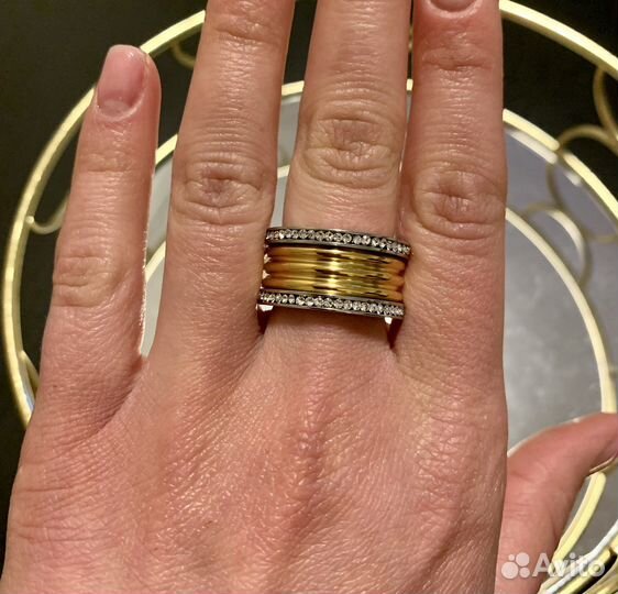 Золотое кольцо 18 размер