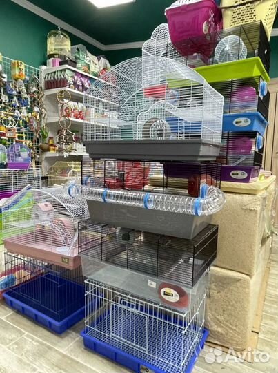Клетки для птиц и зверей