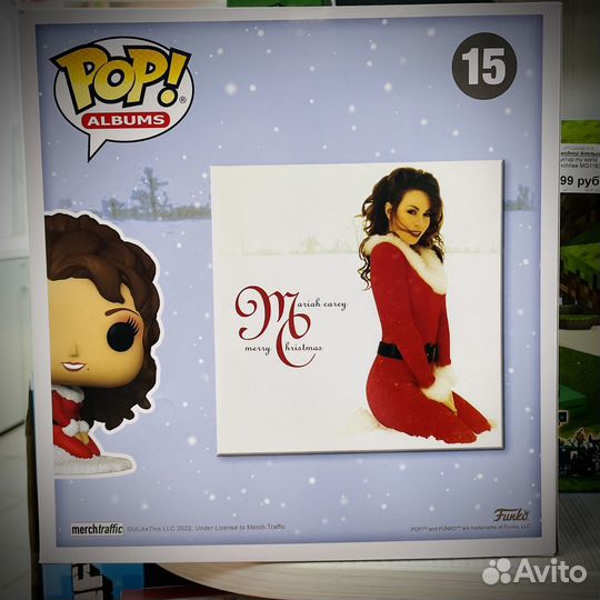 Funko POP Albums Mariah Carey Merry Christmas (нов