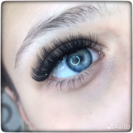 Наращивание ресниц на дому