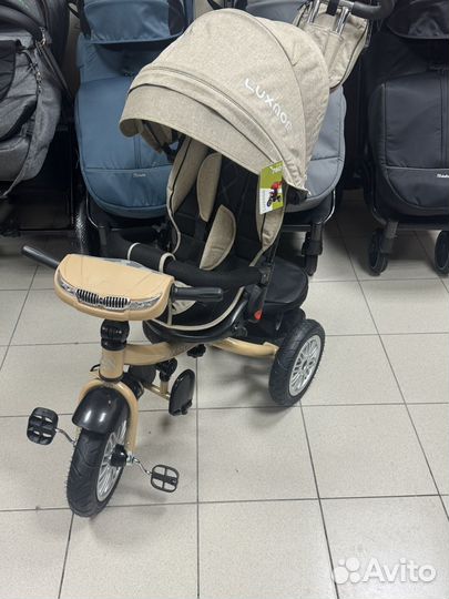 Новый трехколесный велосипед Luxmom 760