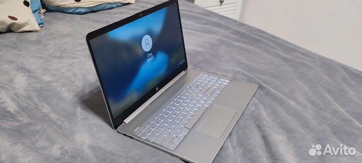 Ноутбук HP, R7 5700U, 16Gb, 256Gb