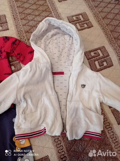 Детские вещи пакетом на мальчика от 0-6 мес