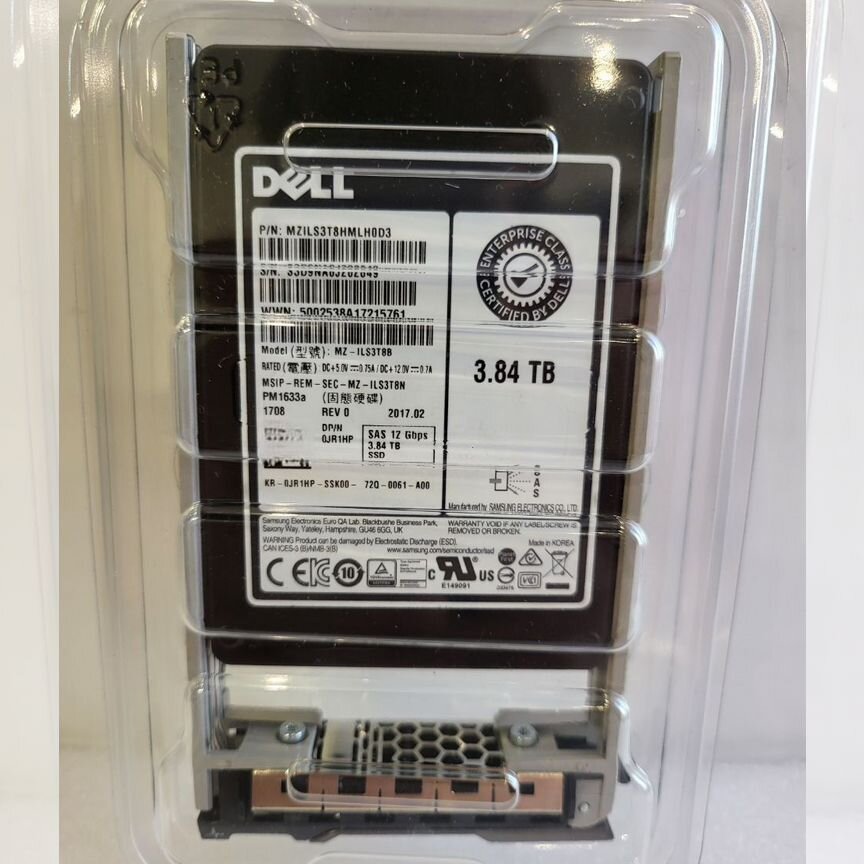 [01JR1HP] Ssd Dell 3.8 Тб 01jr1hp