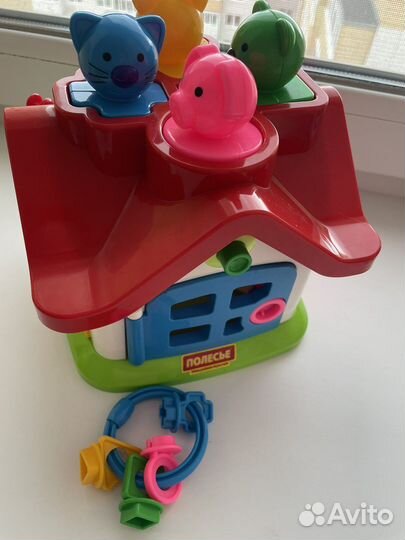 Домик сортер полесье