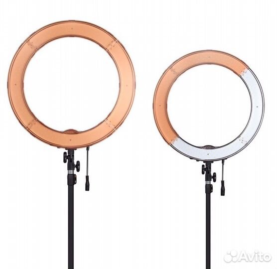 Кольцевая лампа визажиста со штативом