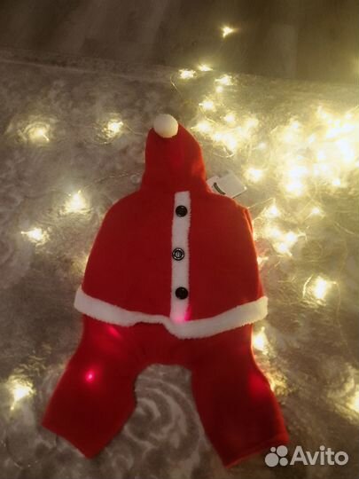 Новогодний костюм для собаки