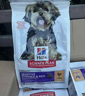 Hill's Sensitive Stomach & Skin для собак 1,5 кг