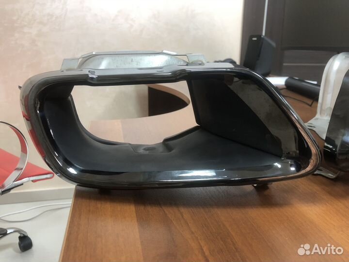 Насадка глушителя правая и левая bmw x7