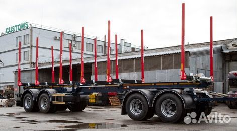 Прицеп лесовоз (сортиментовоз) V-Trailer 306, 2023