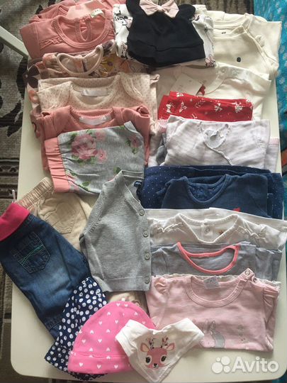 Пакет фирменной одежды для девочки 0-5