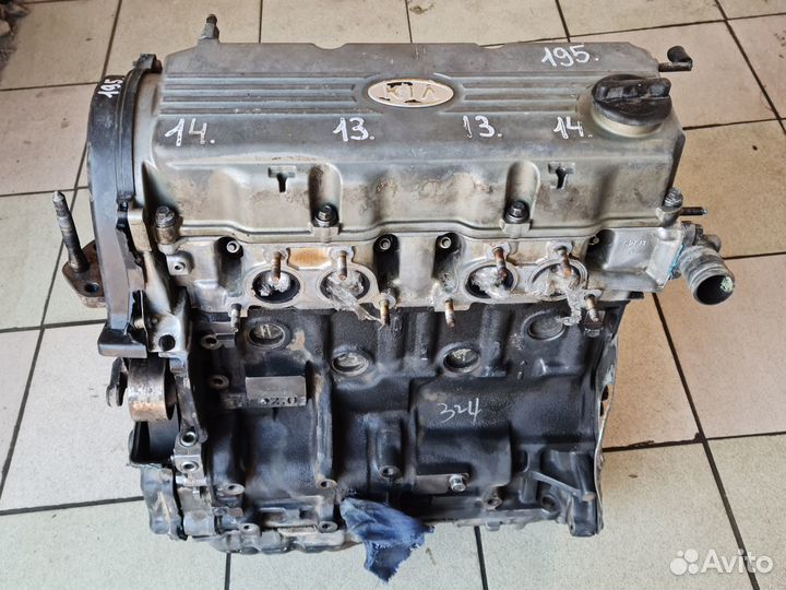 Двигатель Kia Magentis 2001г 2.0л