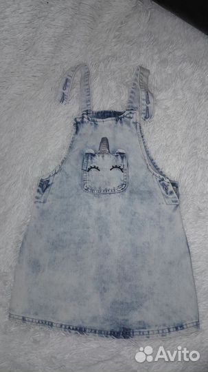 Джинсовый сарафан