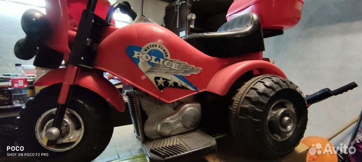 Детский электро мотоцикл