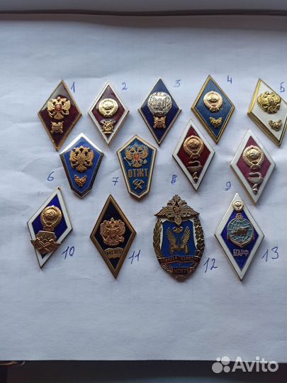 Знаки ромбы