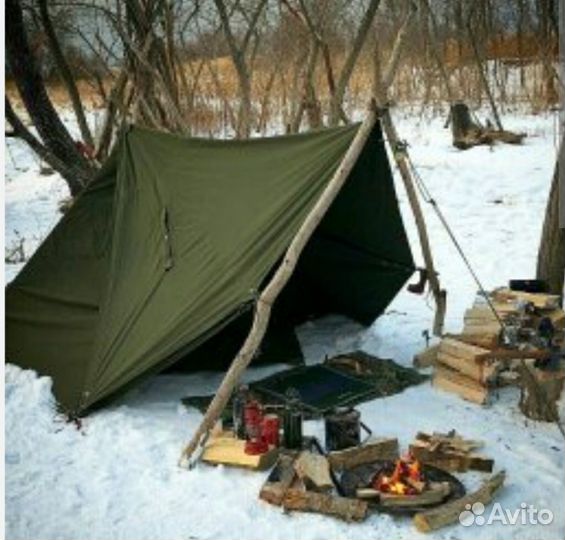 Солдатская плащ-палатка С С С Р