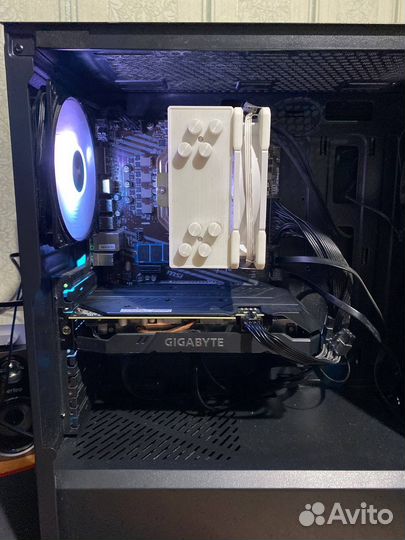 Компьютер ryzen 5 5600, RTX 2060, 16 gb 3200 мгц