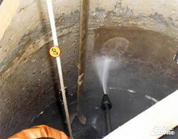 Чистка выгребных ям от иловых отложений