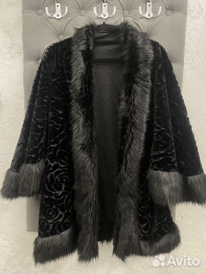 Шуба из песца