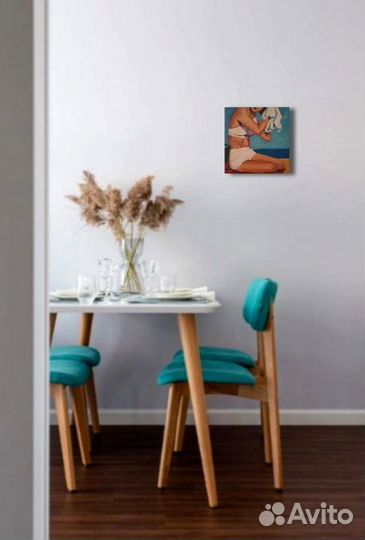 Картина маслом 20*20 