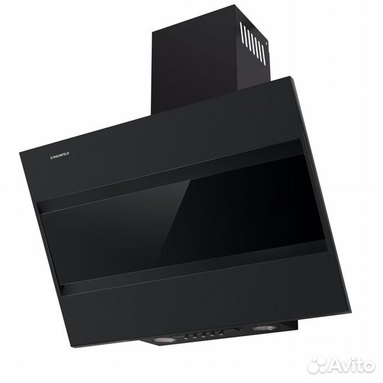 Кухонная вытяжка maunfeld bridge 60 черный/черное