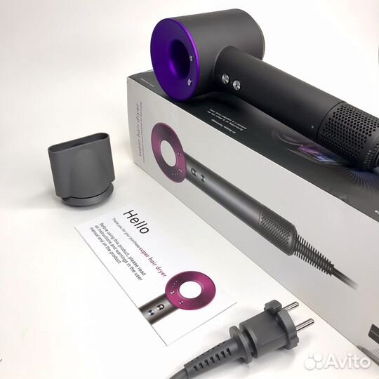 Фен Dyson фиолетовый