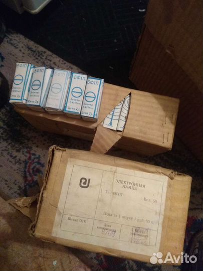 Радиолампы 6к4п и 6ф1п