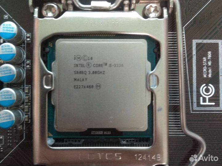 Процессор intel core i5 3330
