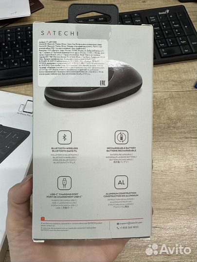 Bluetooth мышь satechi M1 wireless новая