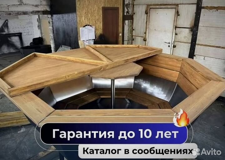 Банный чан с водяной рубашкой за 15-25 дней