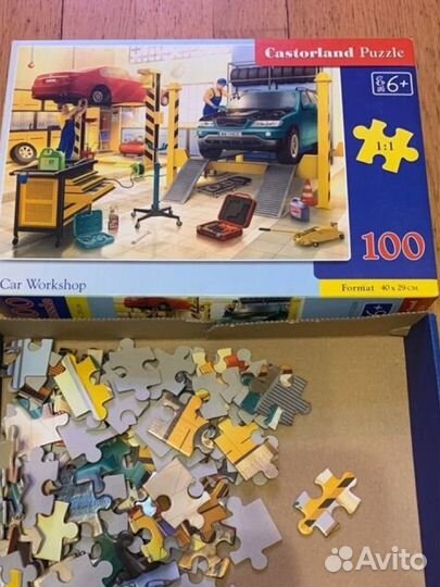 Пазлы для мальчика 500, 200, 100, 60, 30 элементов