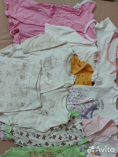 Детские вещи пакетом от 0 до года