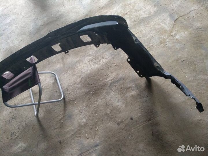 Накладка бампера Губа Юбка задняя Kia Sorento 2017