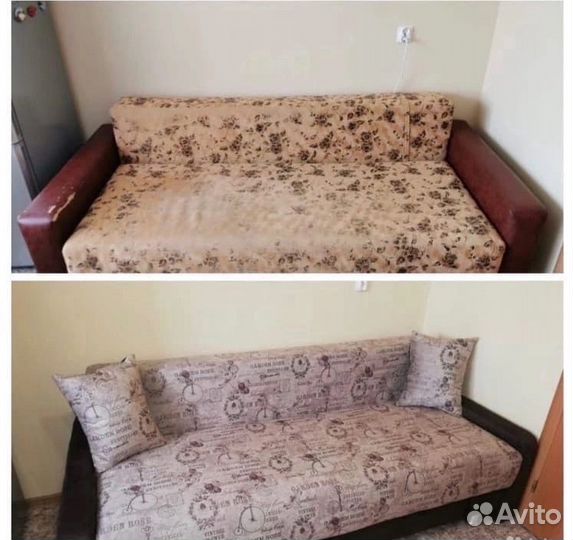 Перетяжка и ремонт мягкой мебели