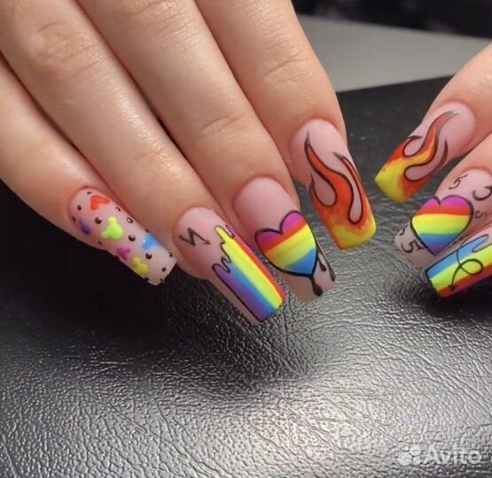 Маникюр гель лак