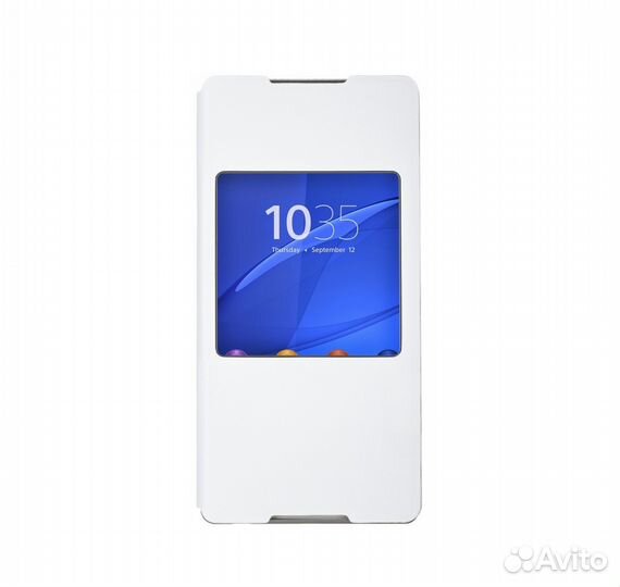 Оригинал чехол на Sony SCR30 Xperia Z3+ (white)