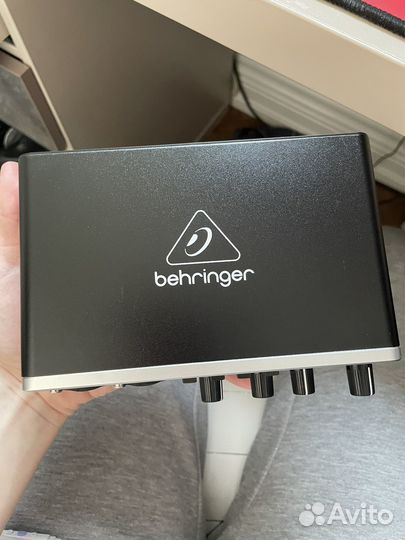 Аудиокарта behringer umc202hd