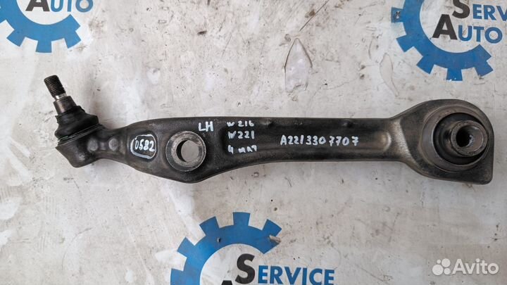 Mercedes W221 05- передний левый рычаг пневмо