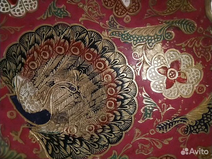 Конфетница из латуни Индия