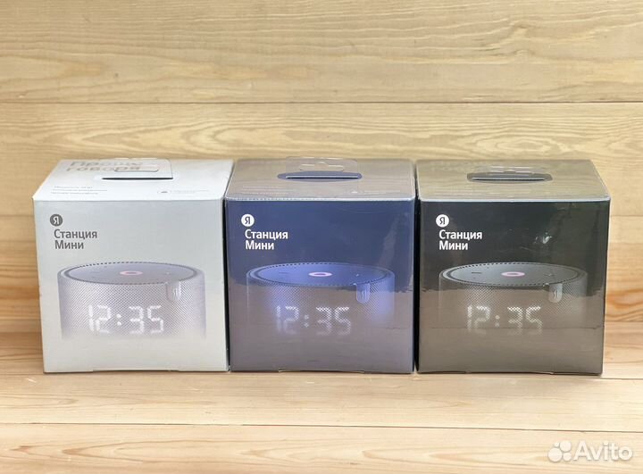 Яндекс Станция Мини С Часами Новые