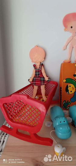Игрушки ссср/Кроватка/Незнайка/Бегемот