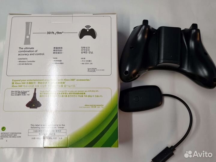 Геймпад xbox 360 новый беспроводной проводной пк