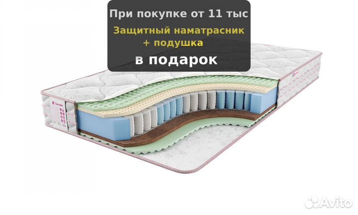 Матрас с ортопедической пеной