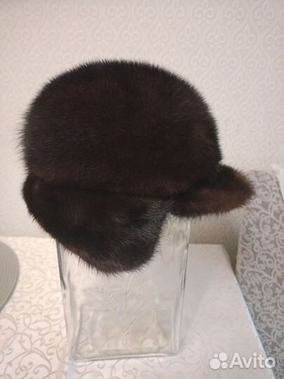 Шапка норковая женская